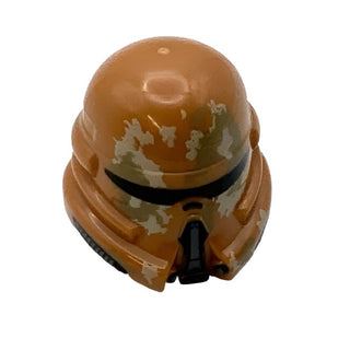 Geonosis Airborne Clone Trooper Helmet, Part# 15308pb02 Part LEGO® Medium Nougat  