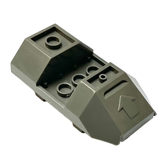 Electric, Light & Sound 4 x 20 x 5 Insectoid Stinger, Bottom, Part# x239bottom Part LEGO® Dark Gray