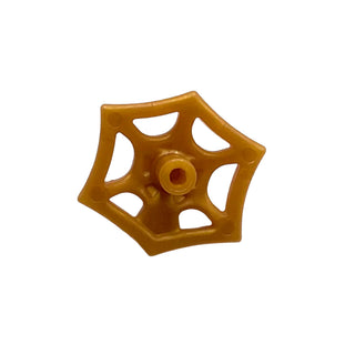 Minifigure, Weapon Web Effect (Small), Part# 36083d Part LEGO® Pearl Gold