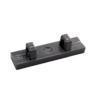 Hinge Tile 1 x 4 Locking Dual 1 Finger on Top, Part# 44822 Part LEGO® Dark Bluish Gray
