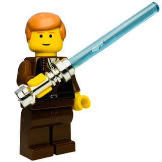 Anakin Skywalker, sw0100 Minifigure LEGO® Like New - With Chrome Lightsaber