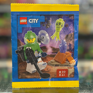 Astronaut with Alien and Crystal paper bag, 952511 - LEGO® City
