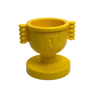 Duplo® Trophy Cup with Number 1 on Shield, Part# 73241