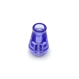 Cone 1x1, Part# 4589 Part LEGO® Trans-Purple  