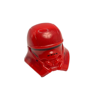 Minifigure, Headgear Helmet SW Sith Jet Trooper Pattern, Part# 57807pb02 Part LEGO® Red Very Good