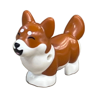 Friends Marimba Dog, Mini Doll Style, Corgi, 109845pb03 - LEGO® Friends Animal