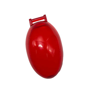 Windscreen 6 x 4 x 2 Bubble Canopy with Bar Handle, Part# 87752 Part LEGO® Trans-Red