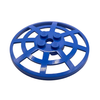 Dish 6x6 Inverted Webbed (Type 2), Part# 4285b Part LEGO® Blue