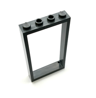 Door Frame 1x4x6 with Two Holes on Top and Bottom, Part# 60596 Part LEGO® Dark Bluish Gray  