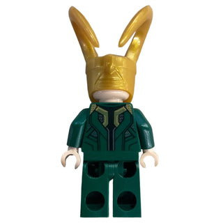 Loki - Spongy Cape (Juniors), Dark Green Legs, sh0644, LEGO® Marvel Minifigure Minifigure LEGO®