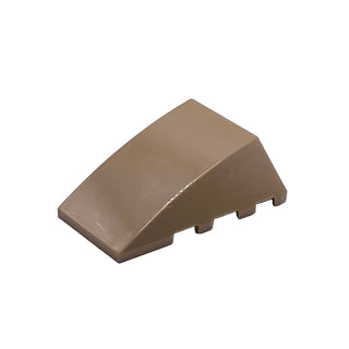 Wedge 4 x 4 Triple Curved No Studs, Part# 47753