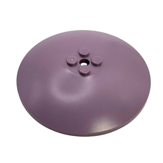 Dish 8x8 Inverted with Solid Studs, Part# 3961 Part LEGO® Sand Purple 1 Part