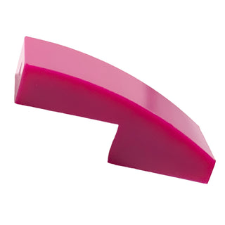 Slope, Curved 2 x 1 x 2/3, Part# 11477 Part LEGO® Magenta 1 Part