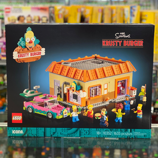 The Simpsons™: Krusty Burger, 10352 - LEGO® Simpsons Set Building Kit LEGO®