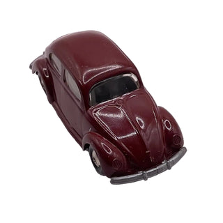 1957 HO Scale, Dark Red VW Beetle (56mm Long), 661pb01 Part LEGO® Excellent