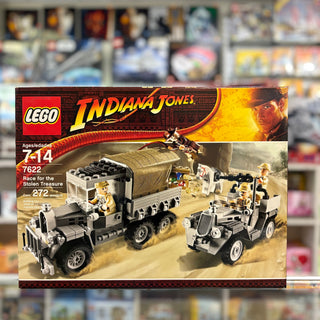 Race for the Stolen Treasure, 7622 - LEGO® Indiana Jones Set Building Kit LEGO®