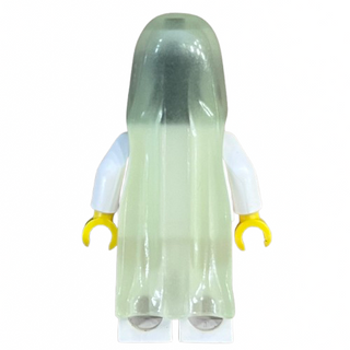 Glow in the Dark Ghost with White Legs, Yellow Hands, gen022 Minifigure LEGO®