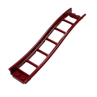 Roller Coaster Ramp Small, 3 Bricks Elevation, Part# 34738 Part LEGO® Dark Red  