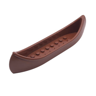 Boat, Canoe Part# 6021 Part LEGO® Reddish Brown Very Good