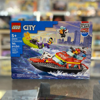 Fire Rescue Boat, 60373 - LEGO® City Set Building Kit LEGO®