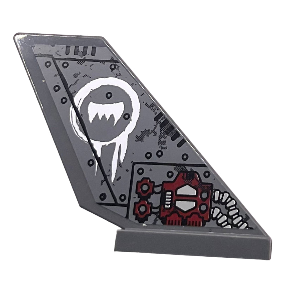 Tail Shuttle with Worn Bolted Metal Plates and White Fang Pattern Mode ...