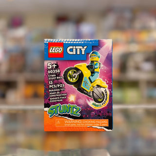 Cyber Stunt Bike, 60358 - LEGO® City Set Building Kit LEGO®