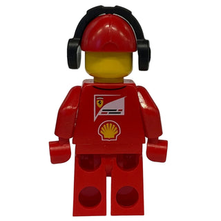 Scuderia Ferrari Team Crew Member - Beard, sc016 - LEGO® Speed Champions Minifigure LEGO®