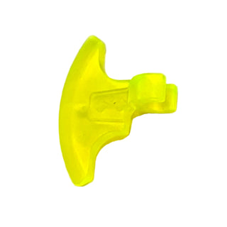 Minifigure, Weapon Axe Head with Clip, Part# 53454 Part LEGO® Trans-Neon Green