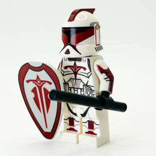 Riot Clone Trooper (Phase 1) Minifig made using LEGO parts - B3 Customs Custom minifigure B3 Customs