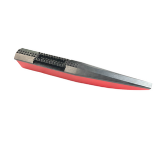 Boat, Hull Unitary 48 x 6 x 5 (Catamaran Half) with Black Top (50821 / 50820), Part# 50821c01 Part LEGO® Very Good