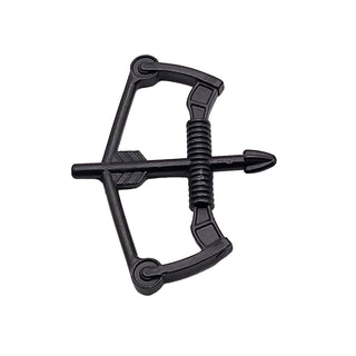 Minifigure Weapon Modern Bow Compound with Arrow Drawn, Part# 10258 Part LEGO® Black