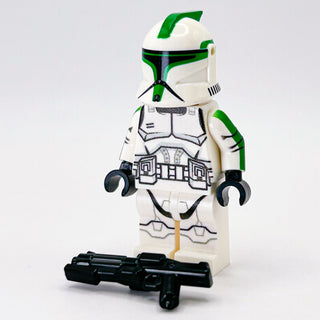 Custom 41st Clone Trooper (Green, Phase 1) Minifig - B3 Customs Custom minifigure B3 Customs
