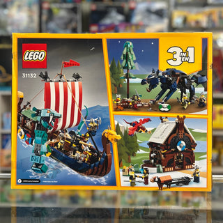 Viking Ship and the Midgard Serpent, 31132 Building Kit LEGO®