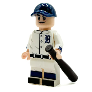 Ty Cobb Tigers Baseball Player Minifig - B3 Customs Custom minifigure B3 Customs