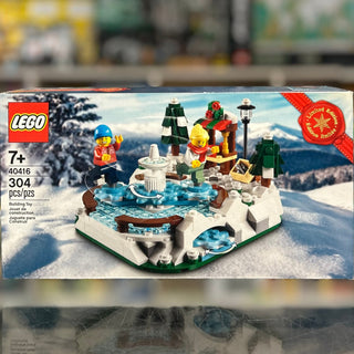 Ice Skating Rink, 40416 - LEGO® Seasonal Set Building Kit LEGO® New Sealed