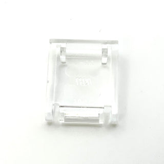 Container, Box 2x2x2 Door with Slot, Part# 4346 Part LEGO® Trans-Clear  