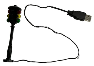 LED Two-Sided Changing Traffic Light, USB, ACC-T2 Custom Parts United Brick Co®