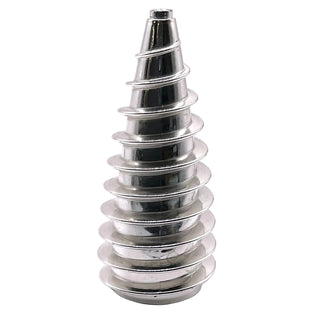 Cone Spiral - Rock Raiders Drill, Part# 71612cx1 Part LEGO® Chrome Silver Very Good