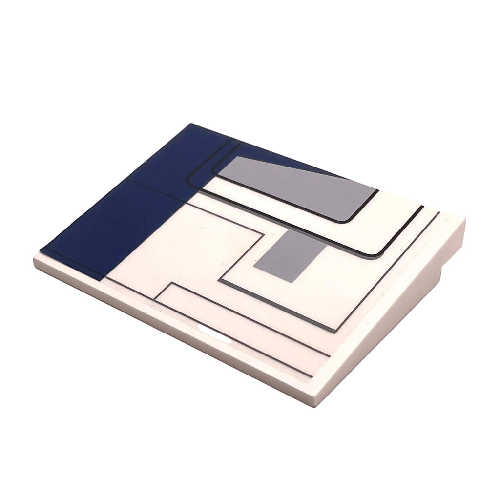 Slope 10 6x8 with SW Republic Dropship Pattern Left (Sticker), Part# 4 ...