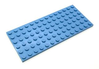 Plate 6x14, Part# 3456 Part LEGO® Medium Blue  