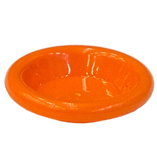 Minifigure, Utensil Dish 3 x 3, Part# 6256 Part LEGO® Orange