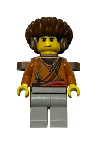Sherpa Sanjye Dorje with Backpack, adv055 - LEGO® Adventurers Minifigure
