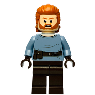 Ben Kenobi, sw1224 Minifigure LEGO® Like New without Poncho