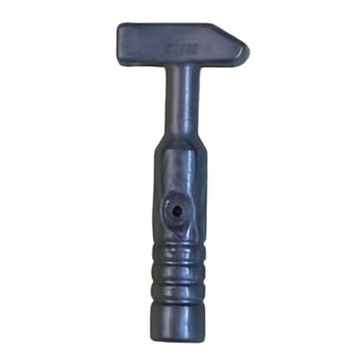 Minifigure Utensil Tool Cross Pein Hammer - 3-Rib Handle Part#11402h Part LEGO® Flat Silver