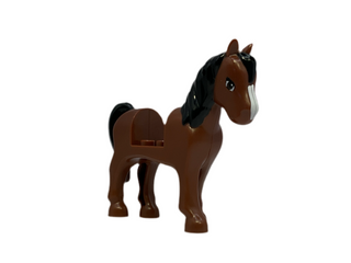 Reddish Brown Horse w/ Black Mane, 93083C01PB03 LEGO® Animals LEGO®