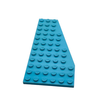 Wedge, Plate 12 x 6 Right, Part# 30356 Part LEGO® Medium Azure