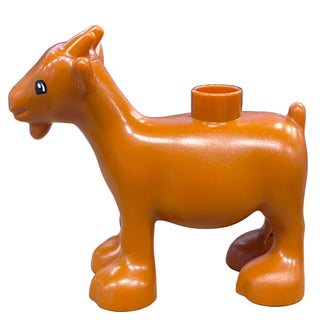 Duplo Goat with Eyes Semicircular Pattern, 11369c01pb03 - LEGO® Duplo Animal