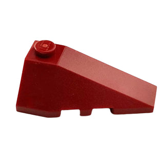 Wedge 4 x 2 Triple Right, Part# 43711 Part LEGO® Dark Red