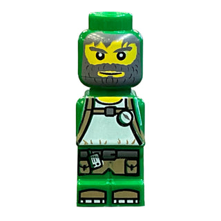 Microfigure Magma Monster Green, 85863pb025 Minifigure LEGO®