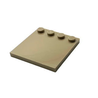 Tile Modified 4x4 with Studs on Edge, Part# 6179 Part LEGO® Dark Tan
